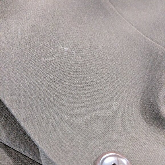 Kate Hill Women's Blazer, Size 12, Brown, Single Breasted, Notch Collar, Pockets - Picture 14 of 15